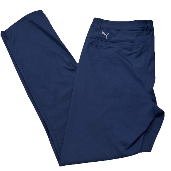 Mens Puma Way 1 Golf Chino Pants Straight Leg Regular Fit Performance 36 36x34 - Picture 1 of 11